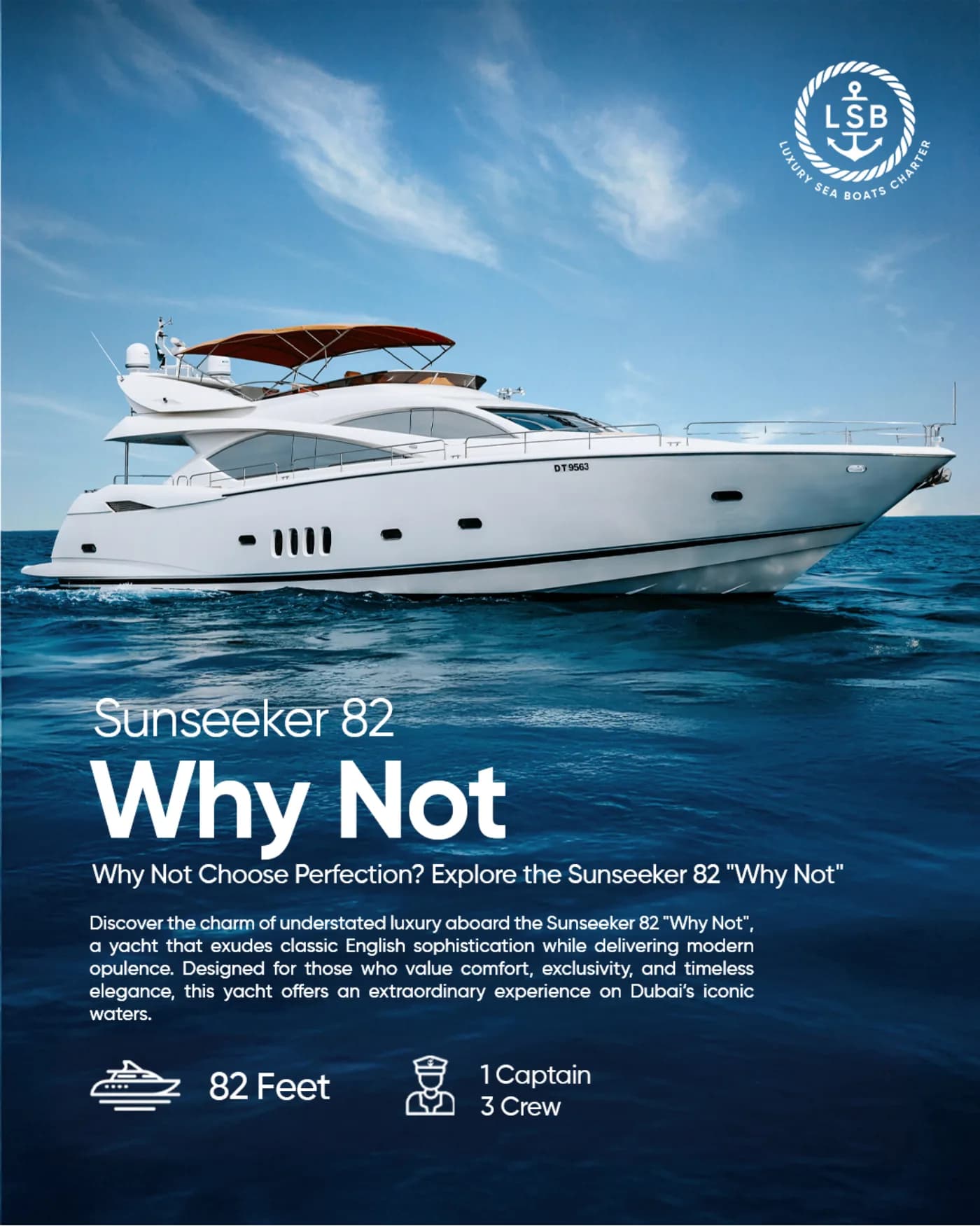 Sunseeker 82 Why Not