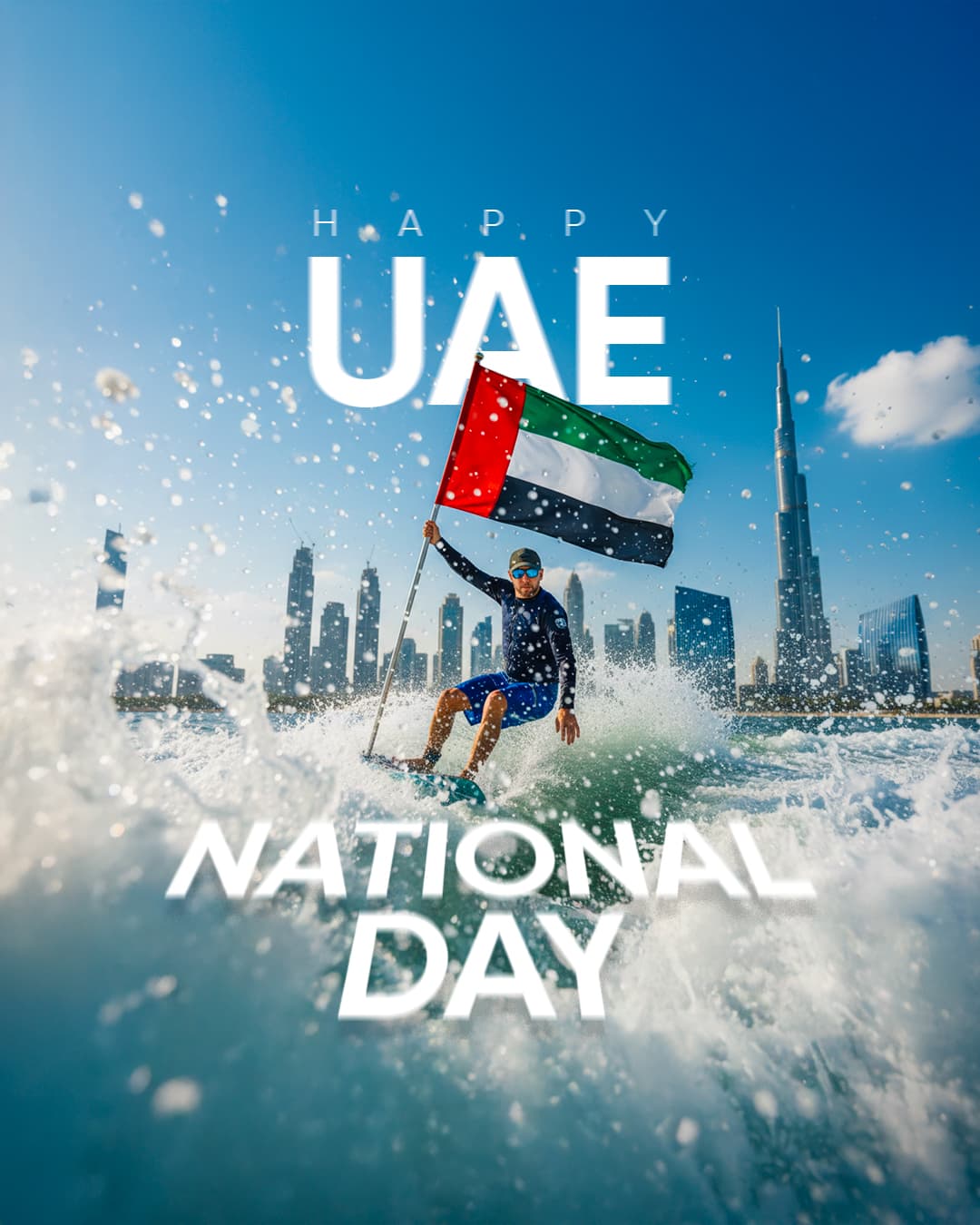 Wake Dubai National Day campaign