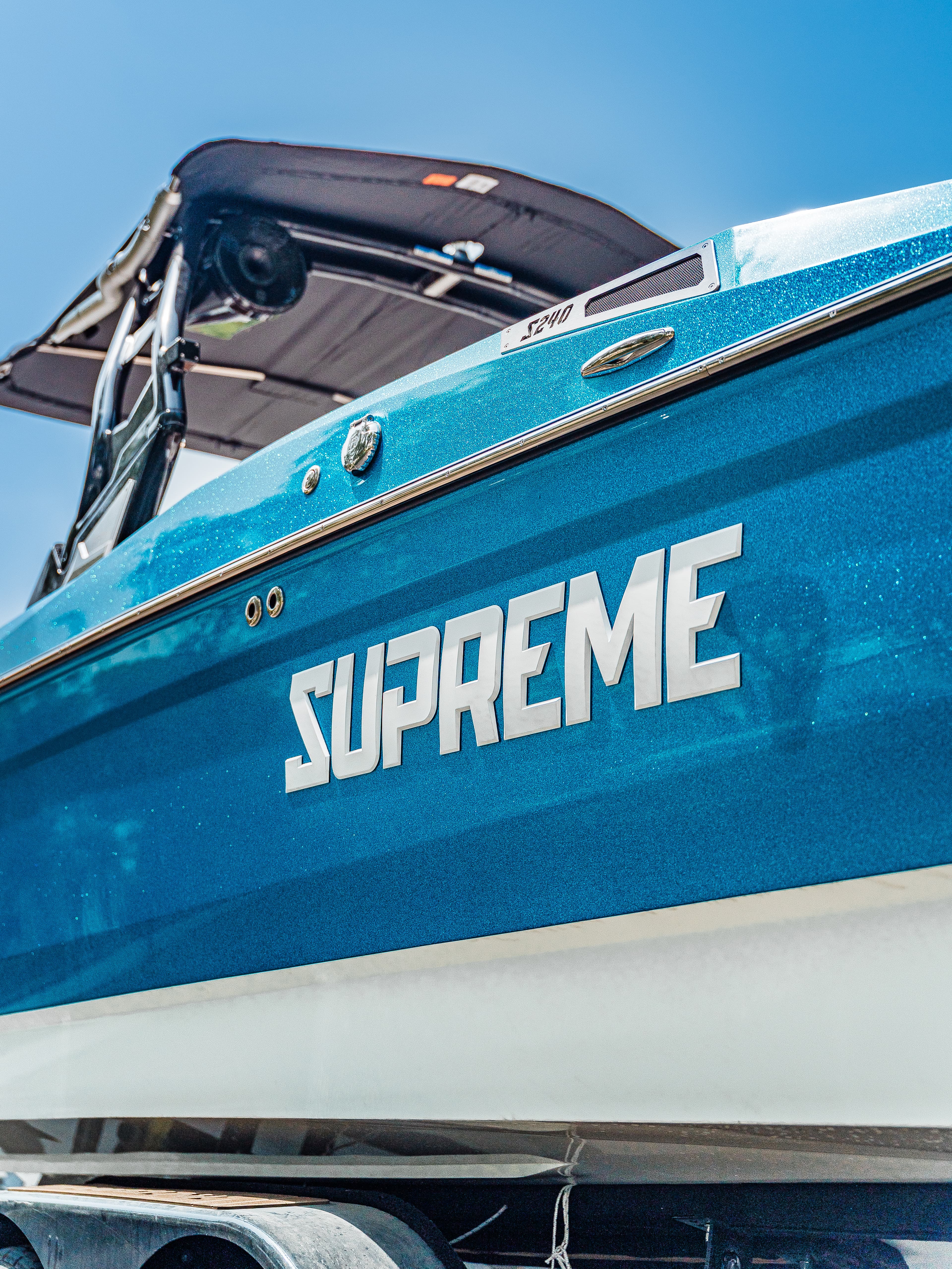 Supreme towboat hero frame